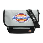 Dickies Polyester Messenger Bag, Shoulder Bag, Crossbody Bag Medium Unisex Shadow Gray 193U90LBB08GY02